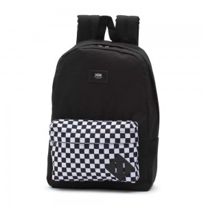 Vans Boys New Skool Backpack Black | HAS-210597