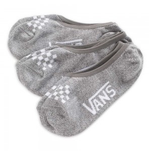 Vans Canoodle Canoodle Socks 3 Pack Size 6.5-10 Grey / White | ZLA-396042