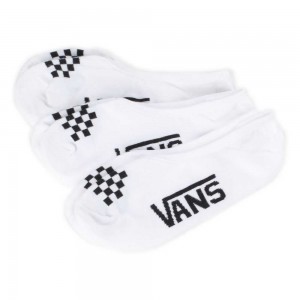 Vans Classic Canoodle Socks 3 Pack Size 1-6 White / Black | BFD-486579