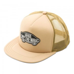 Vans Classic Patch Trucker Hat Grey Brown | CUV-879106