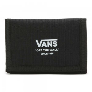 Vans Gaines Wallet Black / White | NUC-234970