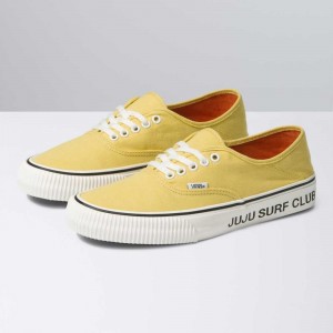 Vans JUJU Surf Club Authentic VR3 SF Yellow | LEZ-359827