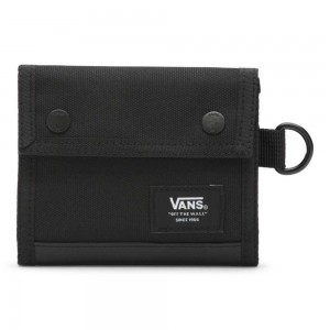 Vans Kent Trifold Wallet Black / White | MTH-145396