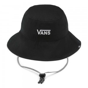 Vans Level Up Bucket Hat Black / White | LNR-971530