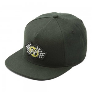 Vans Mooneyes Snapback Hat Black | VOE-640372