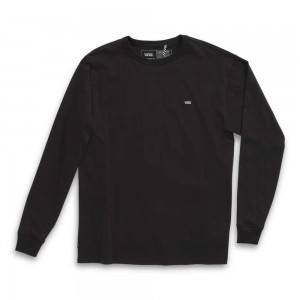 Vans Off The Wall Classic Long Sleeve Tee Black | RED-142637