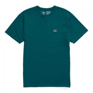 Vans Off The Wall Color Multiplier Tee Deep Turquoise | RPL-267539