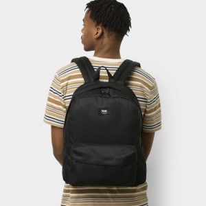 Vans Old Skool H2O Solid Backpack Black | KMQ-843105