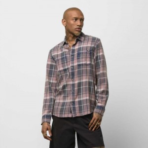 Vans Peddington Washed Flannel Buttondown Shirt Multicolor | XQP-708536