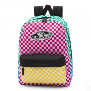 Vans Realm Printed Backpack Multicolor | QHJ-475698