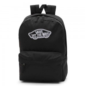 Vans Realm Solid Backpack Black | CPX-731598