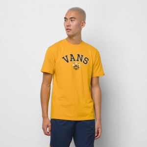 Vans Slack & Field Classic PE T-Shirt Yellow | XRL-392748