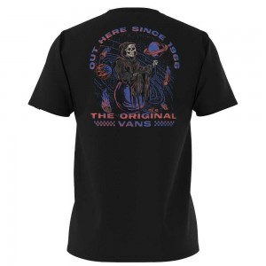 Vans Space Reap T-Shirt Black | RIB-560739