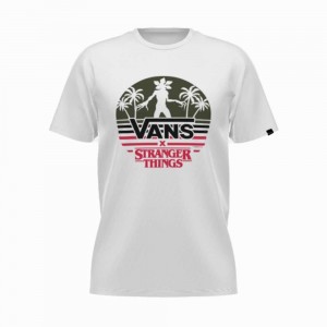 Vans Stranger Things Customs Demogorgon Paradise Classic Tee | HKC-073528