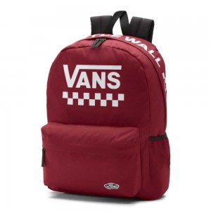 Vans Street Sport Realm Backpack Burgundy | GPQ-096245