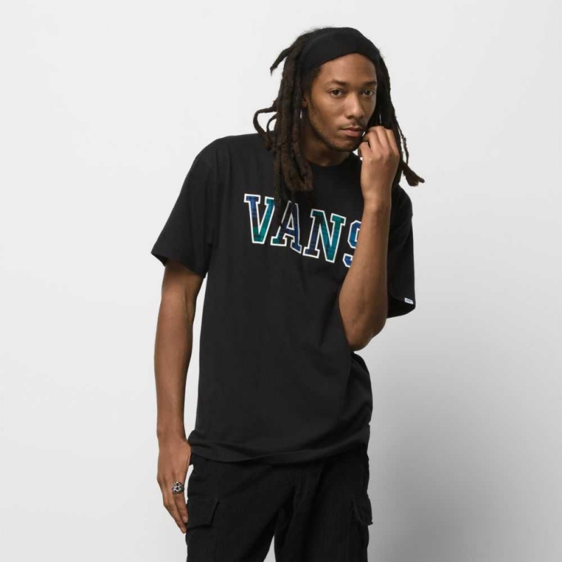Vans Anaheim T-Shirt Black | HAQ-016587