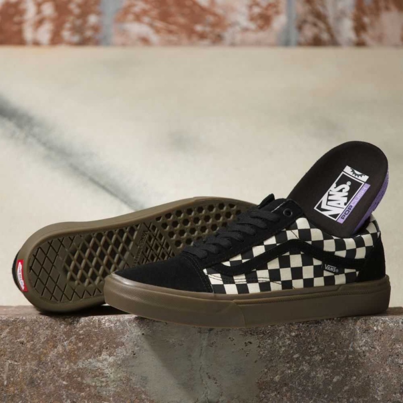 Vans Checkerboard BMX Old Skool Black / Dark | GEF-645208