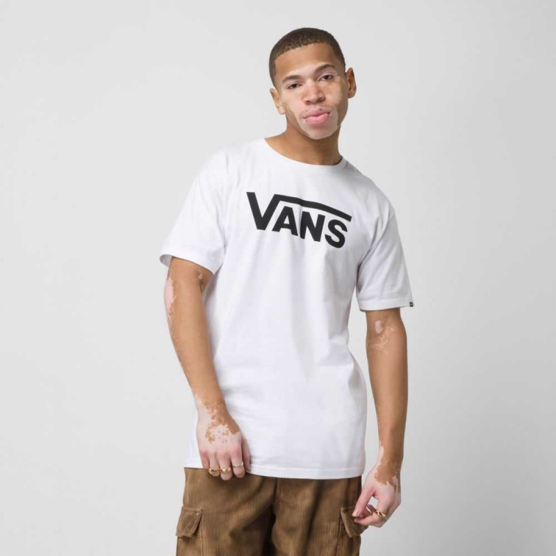 Vans Classic T-Shirt White / Black | IYC-832571