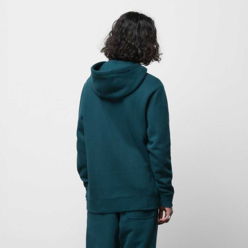 Vans ComfyCush Pullover Hoodie Deep Turquoise | DCH-931760