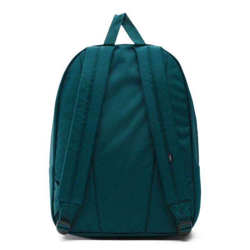 Vans Deana Corduroy Backpack Deep Turquoise | IBA-136742