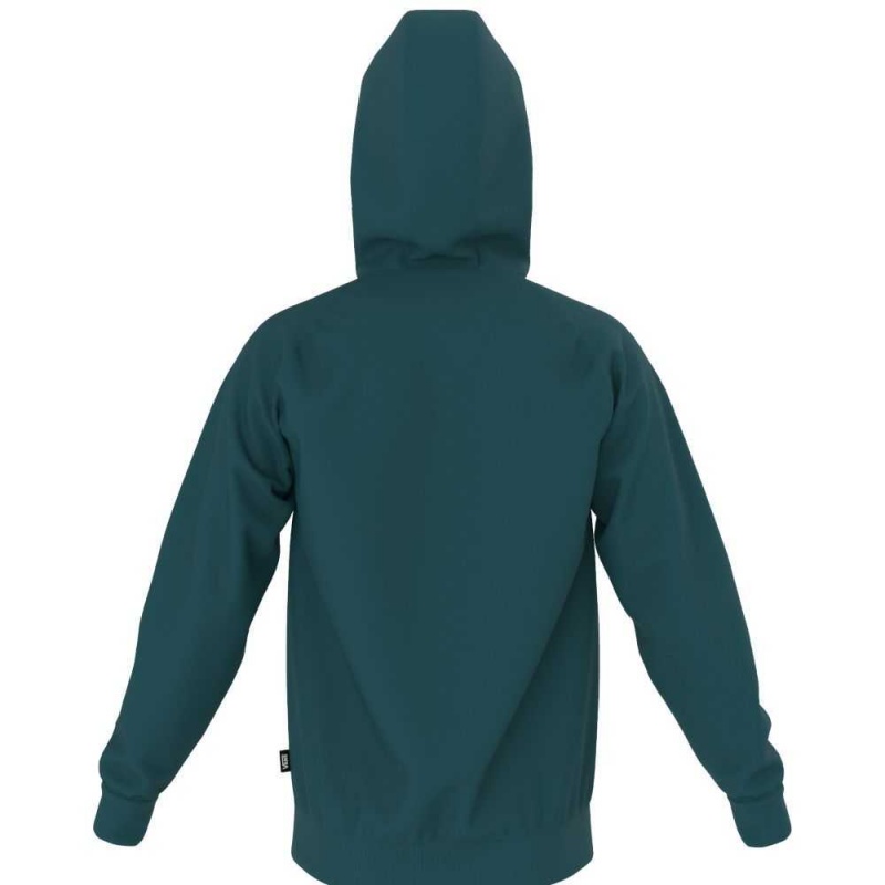 Vans In Our Hands Pullover Hoodie Deep Turquoise | GYF-597106