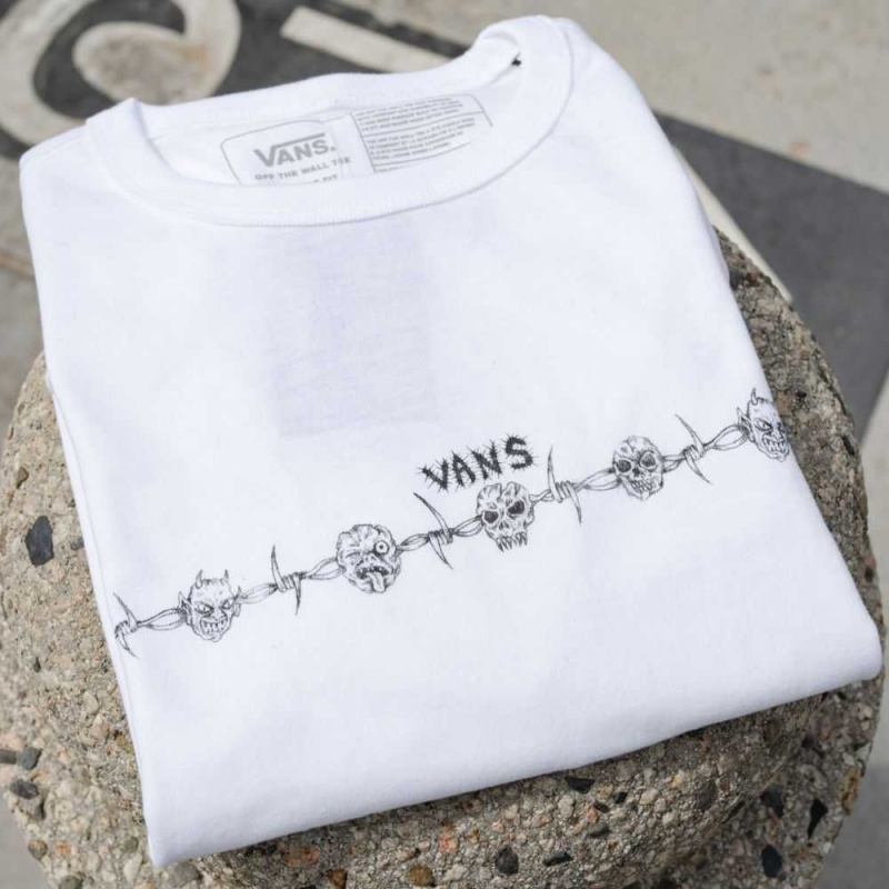 Vans Mike Gigliotti Off The Wall Tee White | IWO-397148