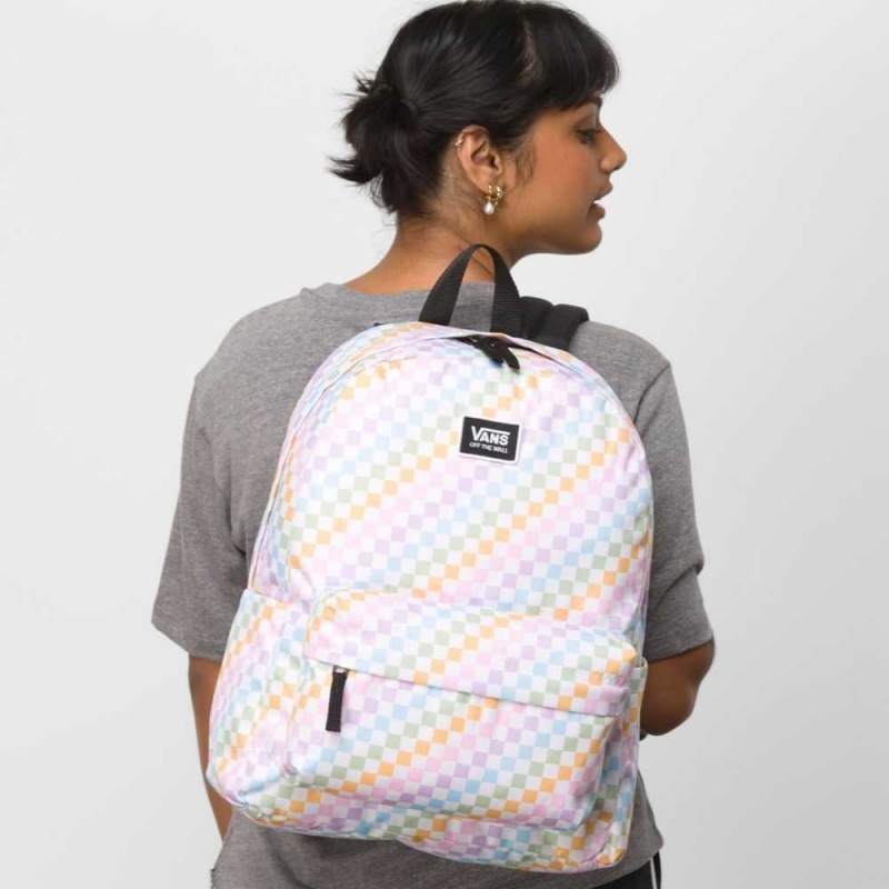 Vans Old Skool H2O Checkerboard Backpack Multicolor | QSF-149670