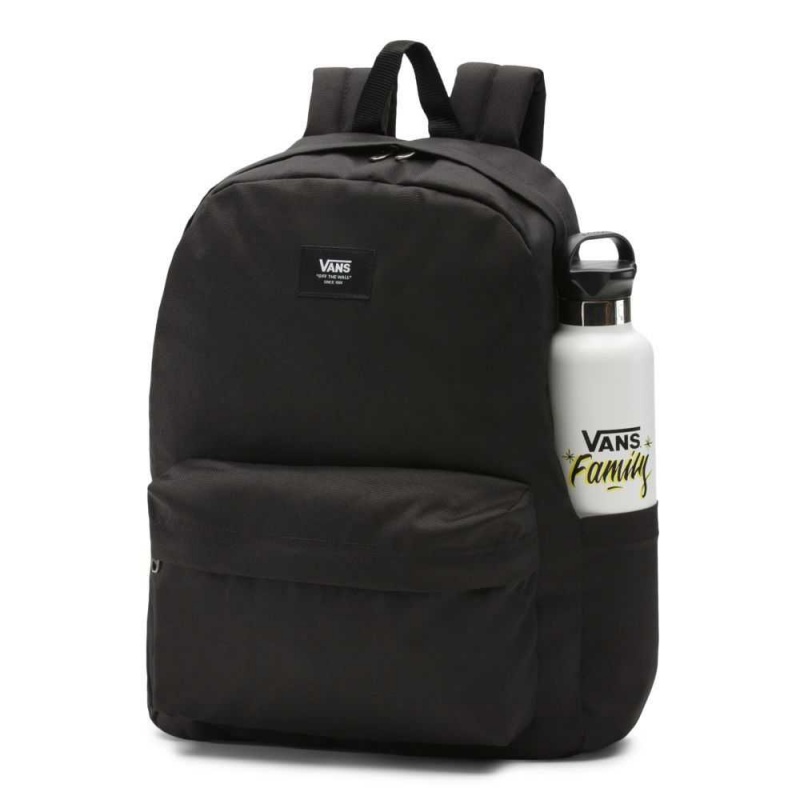 Vans Old Skool H2O Solid Backpack Black | KMQ-843105