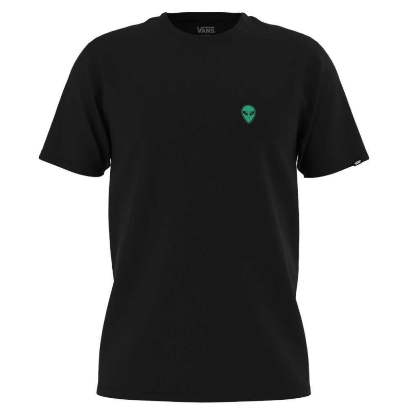 Vans Outter Planet T-Shirt Black | HDM-456139