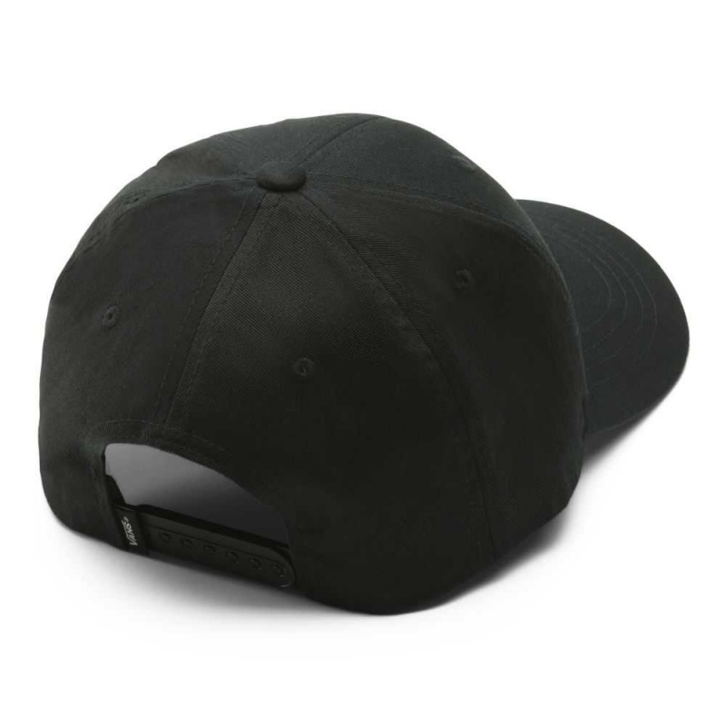 Vans Stilman Structured Jockey Hat Black | QLR-615827