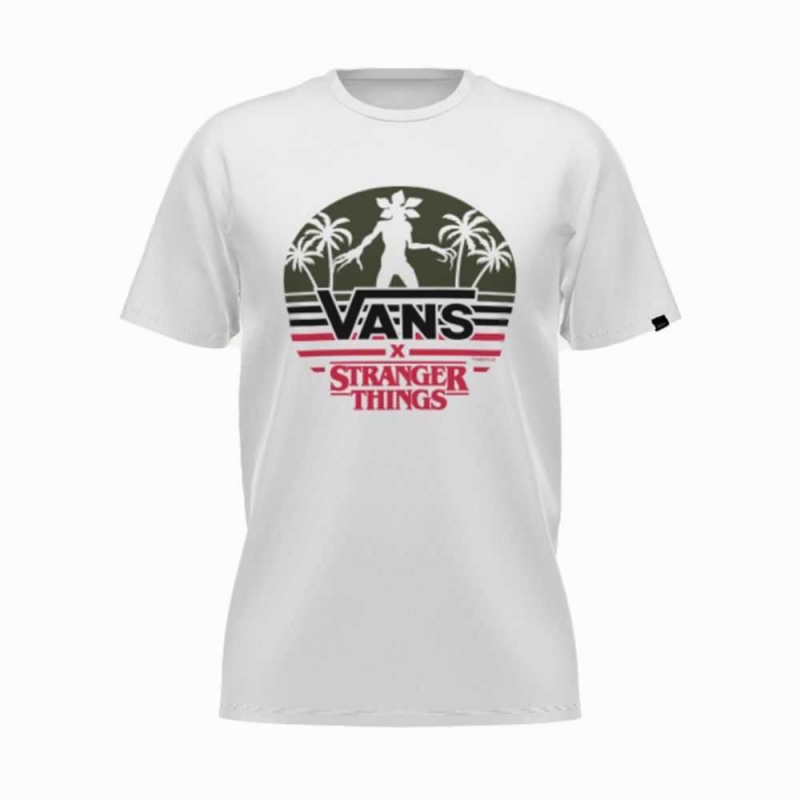 Vans Stranger Things Customs Demogorgon Paradise Classic Tee | HKC-073528